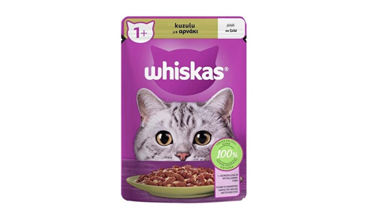 WHİSKAS POUCH KUZU ETLİ 85 GR